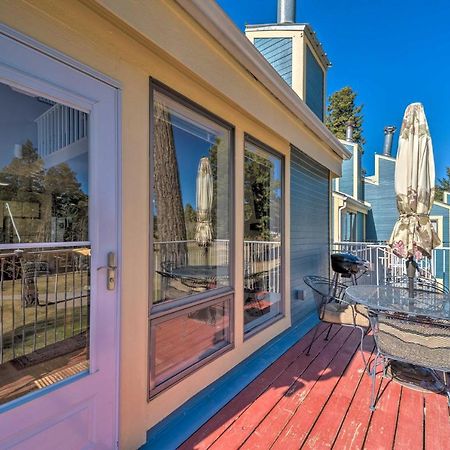 Cloudcroft Townhome With Deck - 1 Mi To Burro Ave! Exterior foto