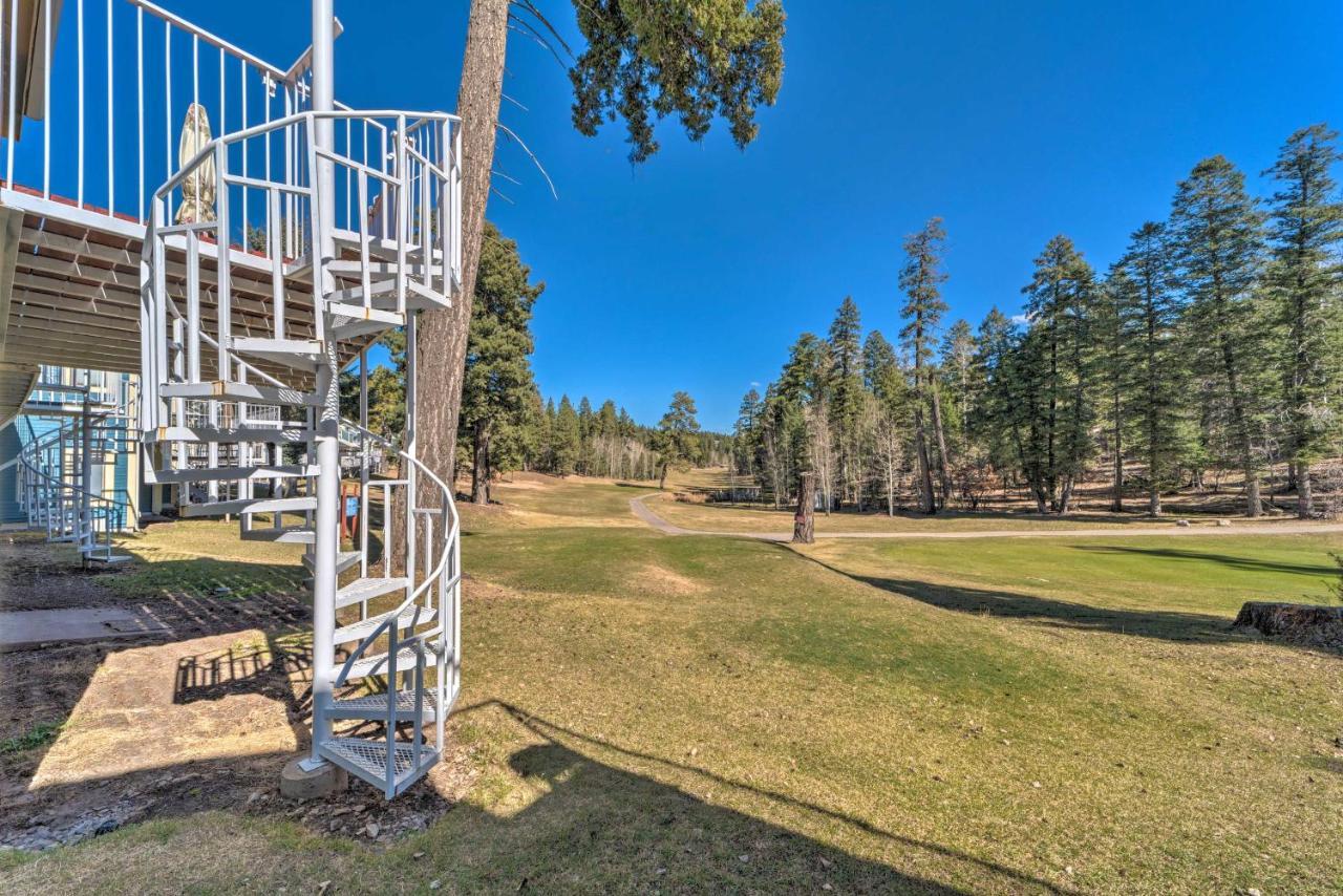 Cloudcroft Townhome With Deck - 1 Mi To Burro Ave! Exterior foto