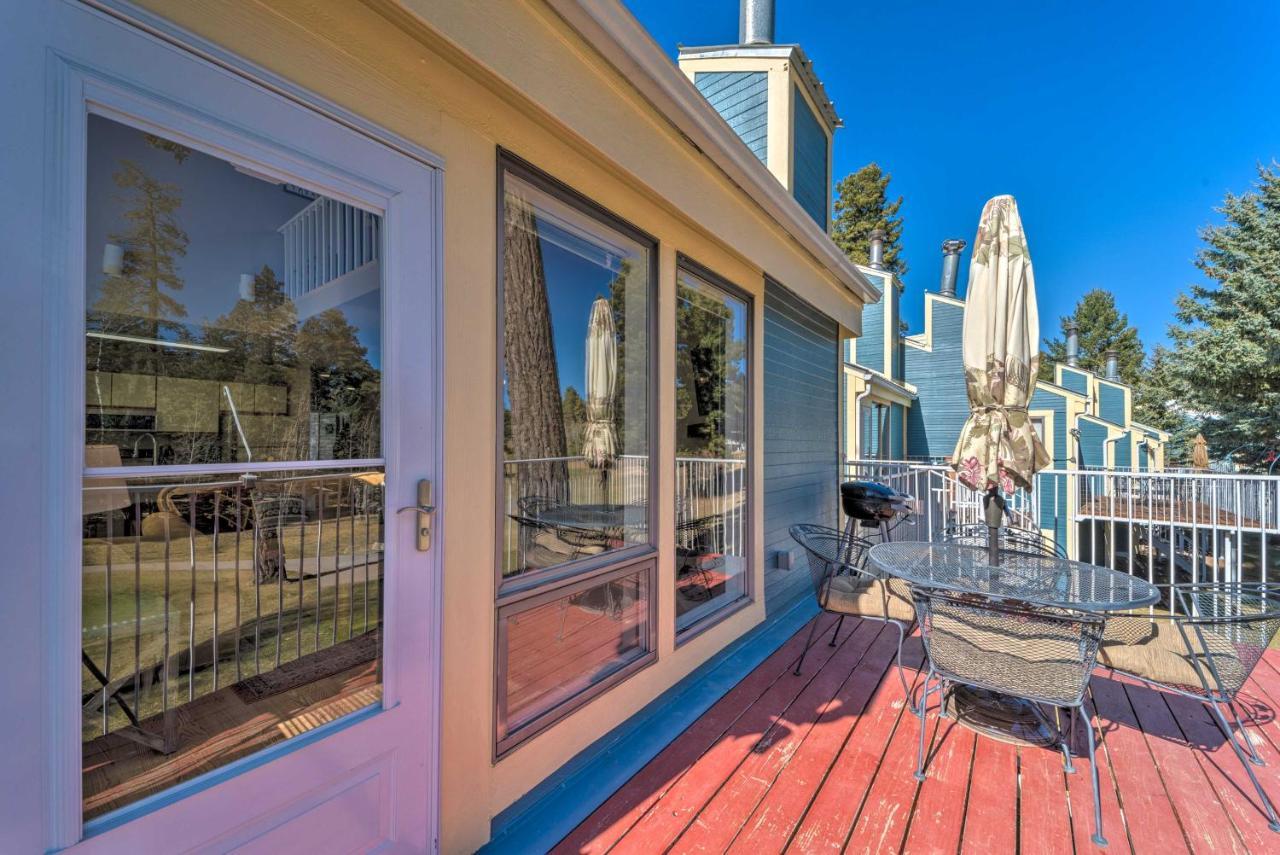 Cloudcroft Townhome With Deck - 1 Mi To Burro Ave! Exterior foto